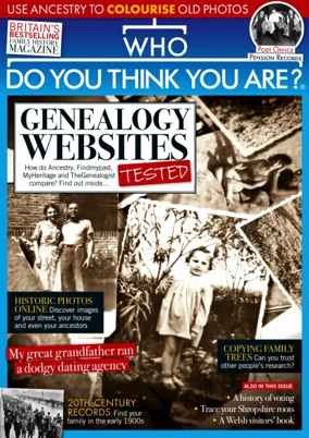 Cover of Who Do You Think You Are? Magazine