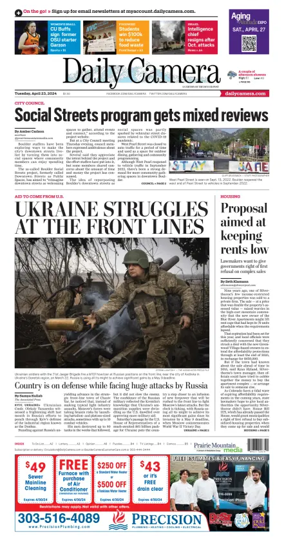 Cover of Daily Camera (Boulder)