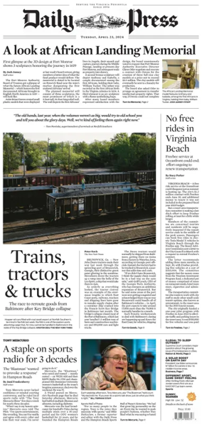 Cover of Daily Press