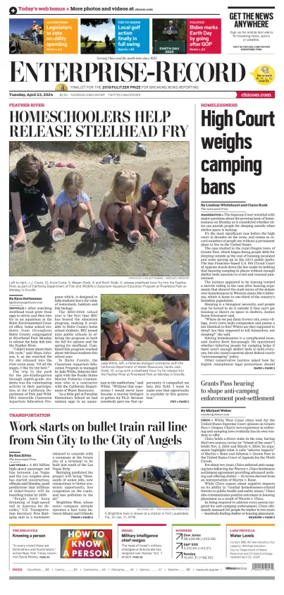 Cover of Enterprise-Record (Chico)