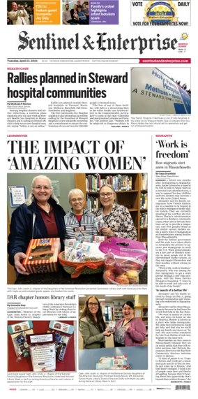 Cover of Sentinel & Enterprise