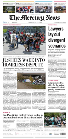 Cover of The Mercury News