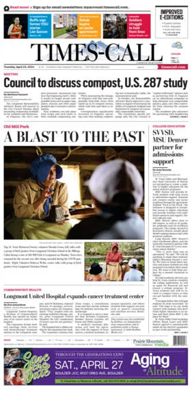 Cover of Times-Call (Longmont)