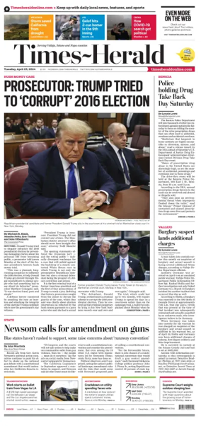 Cover of Times-Herald (Vallejo)