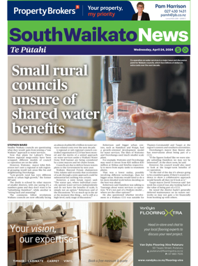 Cover of South Waikato News