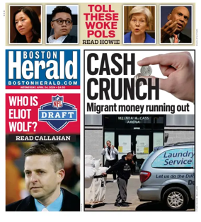 Cover of Boston Herald