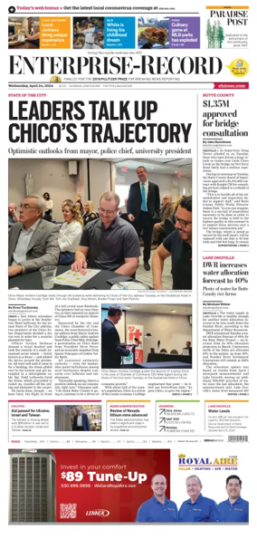 Cover of Enterprise-Record (Chico)