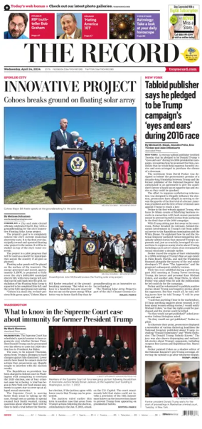 Cover of The Record (Troy, NY)