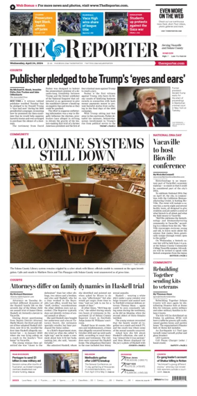 Cover of The Reporter (Vacaville)