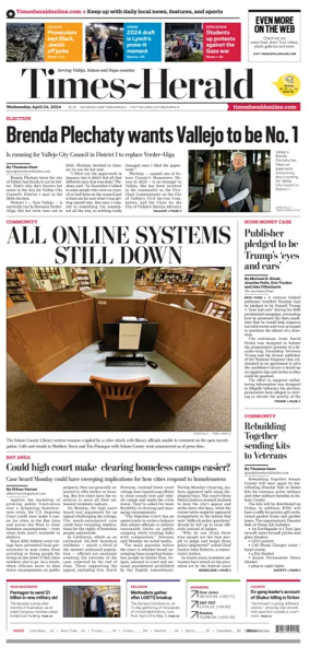 Cover of Times-Herald (Vallejo)