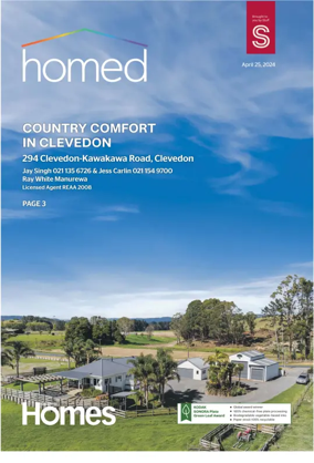 Cover of Homed Southern Homes