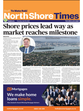 Cover of North Shore Times