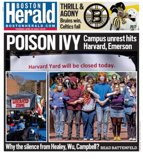 Cover of Boston Herald