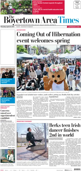 Cover of The Boyertown Area Times