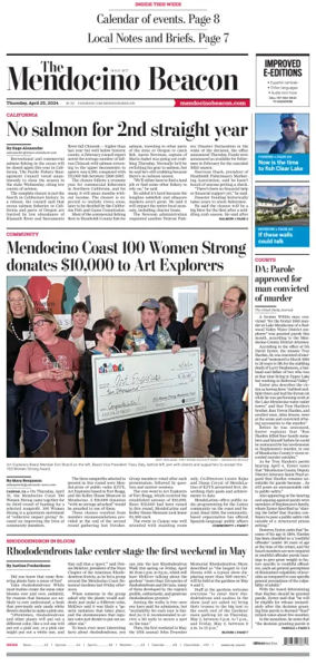 Cover of The Mendocino Beacon
