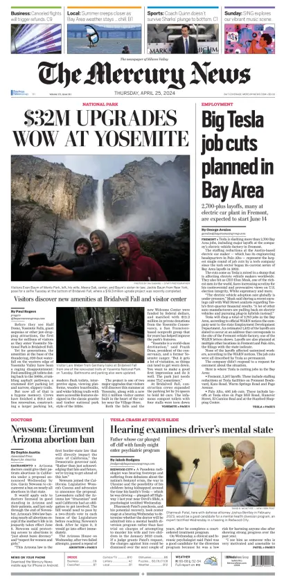 Cover of The Mercury News
