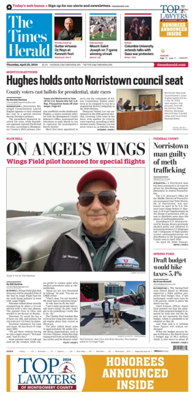 Cover of The Times Herald (Norristown, PA)