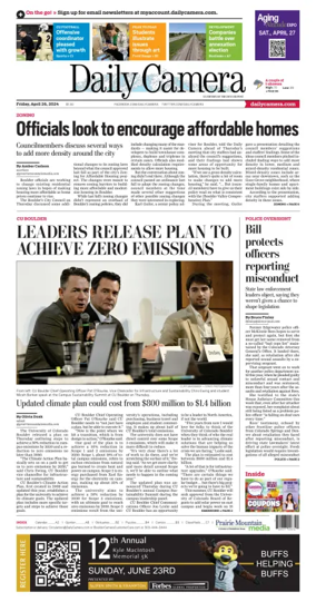 Cover of Daily Camera (Boulder)