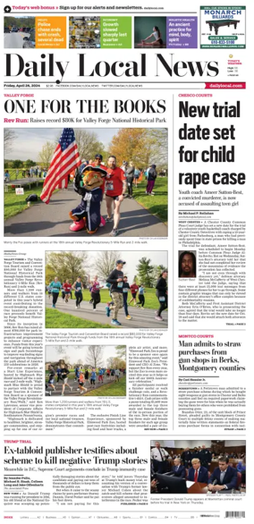 Cover of Daily Local News (West Chester, PA)