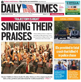Cover of Daily Times (Primos, PA)