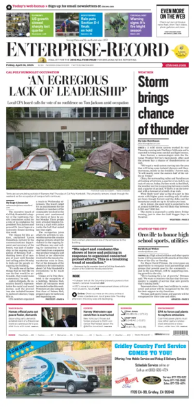 Cover of Enterprise-Record (Chico)