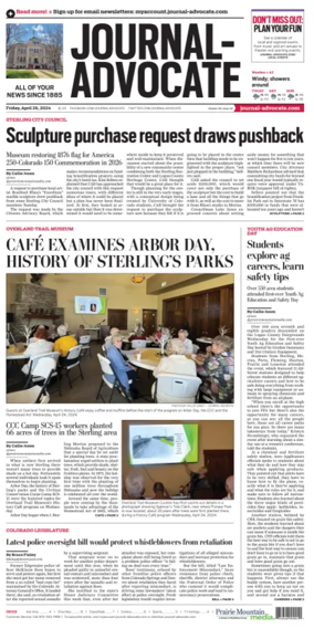 Cover of Journal-Advocate (Sterling)