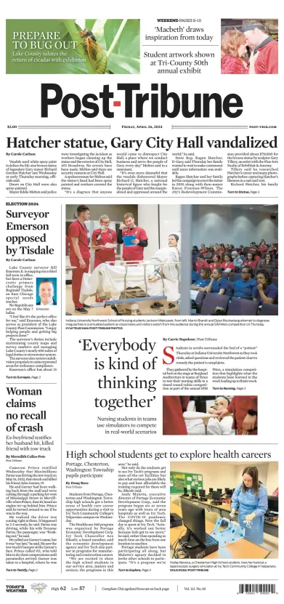 Cover of Post-Tribune