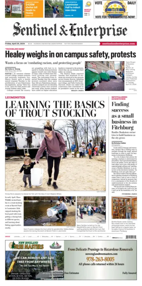 Cover of Sentinel & Enterprise