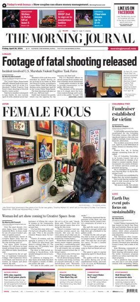 Cover of The Morning Journal (Lorain, OH)