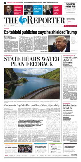 Cover of The Reporter (Vacaville)