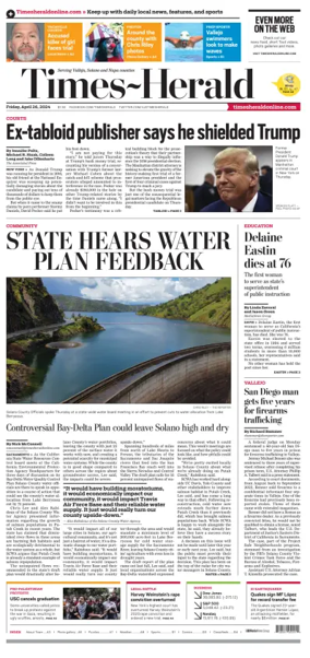 Cover of Times-Herald (Vallejo)