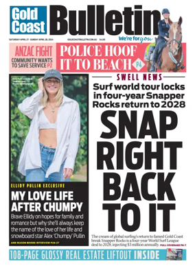 Cover of Weekend Gold Coast Bulletin