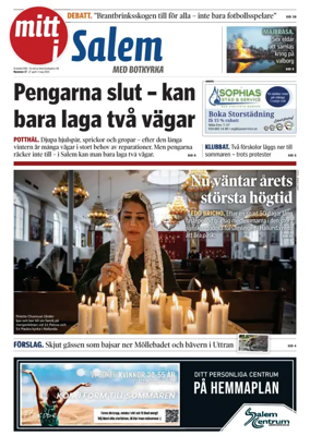 Cover of Mitt i Salem