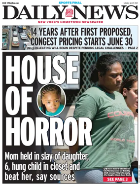 Cover of New York Daily News