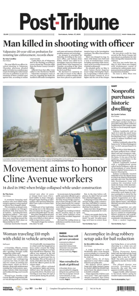Cover of Post-Tribune