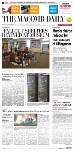 Cover of The Macomb Daily