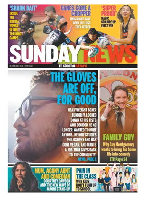 Cover of Sunday News
