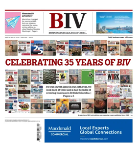 Cover of Business in Vancouver