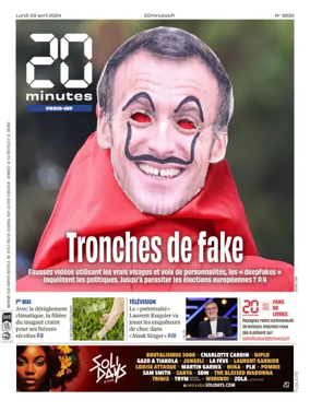 Cover of 20 Minutes (Paris)