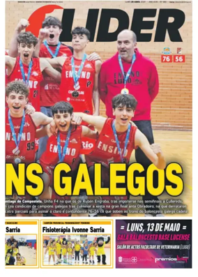 Cover of La Voz de Galicia (Monforte) - Lider