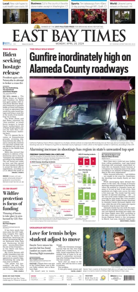 Cover of East Bay Times