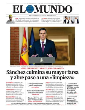 Cover of El Mundo Primera Edición Int