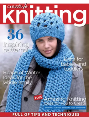Cover of Creative Knitting (Australia)