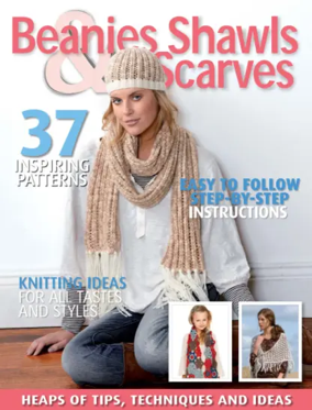 Cover of Knitting Beanies & Scarves
