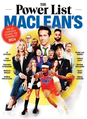 Cover of Maclean's
