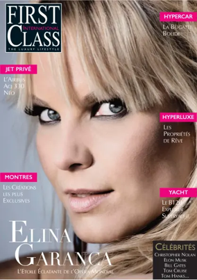 Cover of FIRST CLASS MAGAZINE INTERNATIONAL (FRENCH)