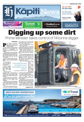 Cover of Kapiti News
