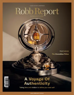 Cover of Robb Report Singapore