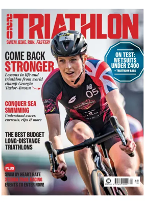 Cover of 220 Triathlon Magazine