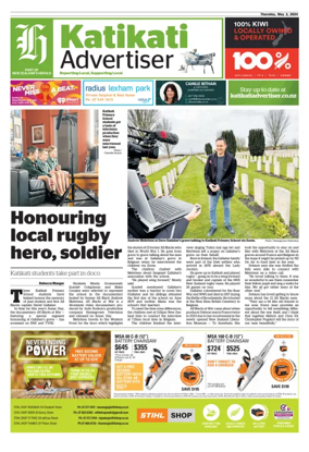 Cover of Katikati Advertiser
